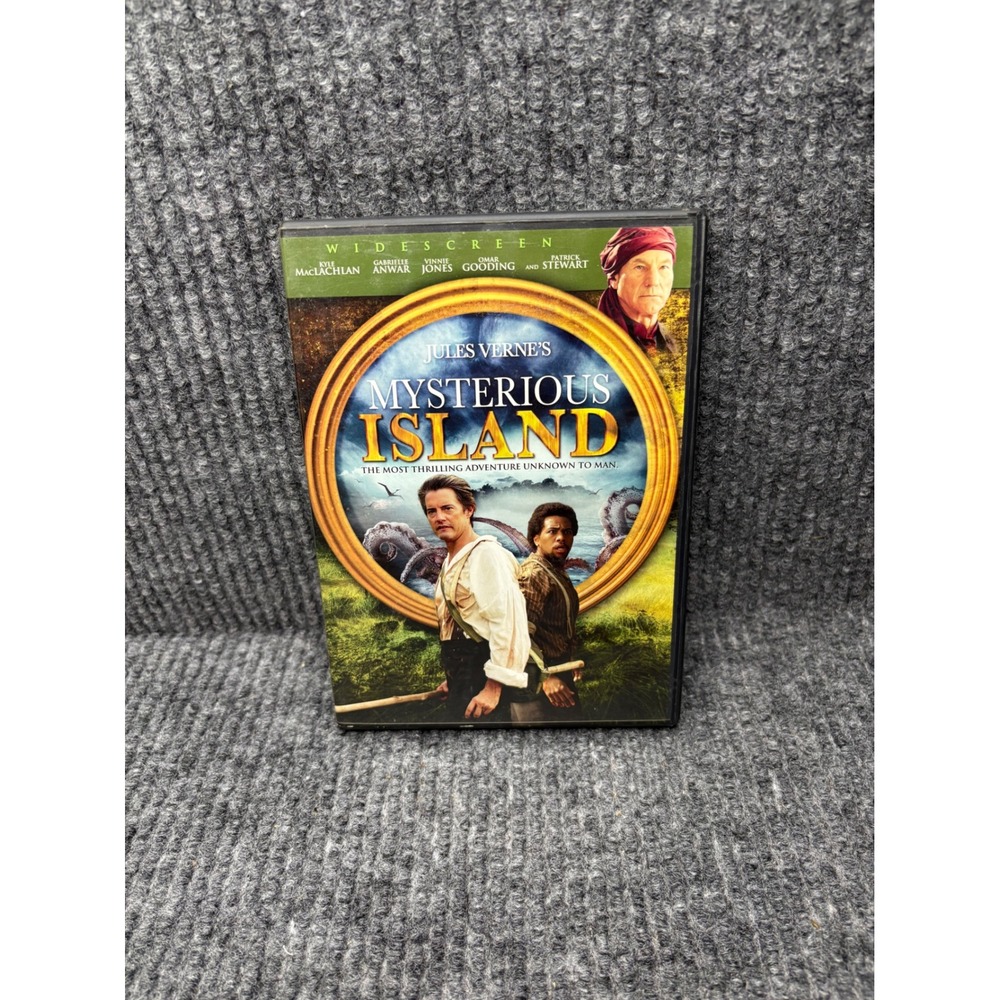 Jules Verne's Mysterious Island DVD 2005 Kyle MacLachlan Patrick Stewart Widescr
